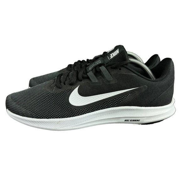 Nike Downshifter 9 Black White Running Shoes AQ7486-001 Women's Size 11 - Picture 3 of 10